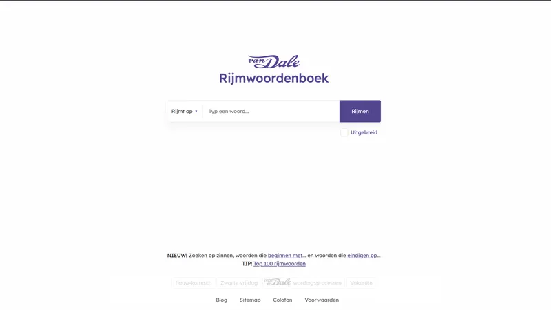 Van Dale Rijmwoordenboek
