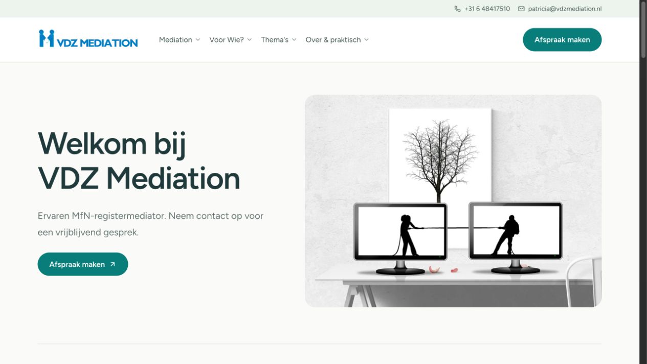 VDZ Mediation — Na · Klaar voor Studio
